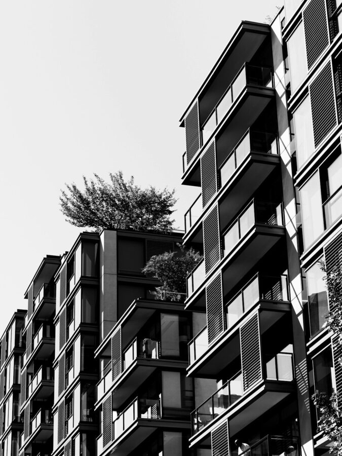 Multi-property rental portfolio optimized with blanket mortgage financing