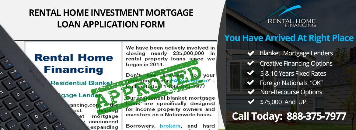 Investment property financing with yield maintenance prepayment terms