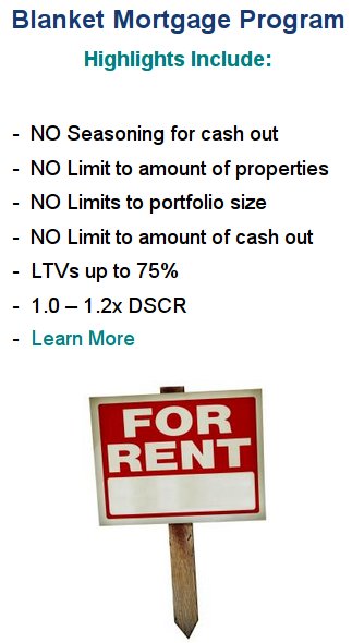 Blanket mortgage recourse options for rental property