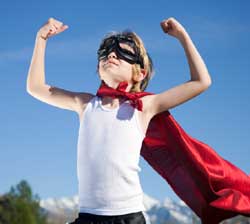 Successful landlord engaged with rental property neighborhood