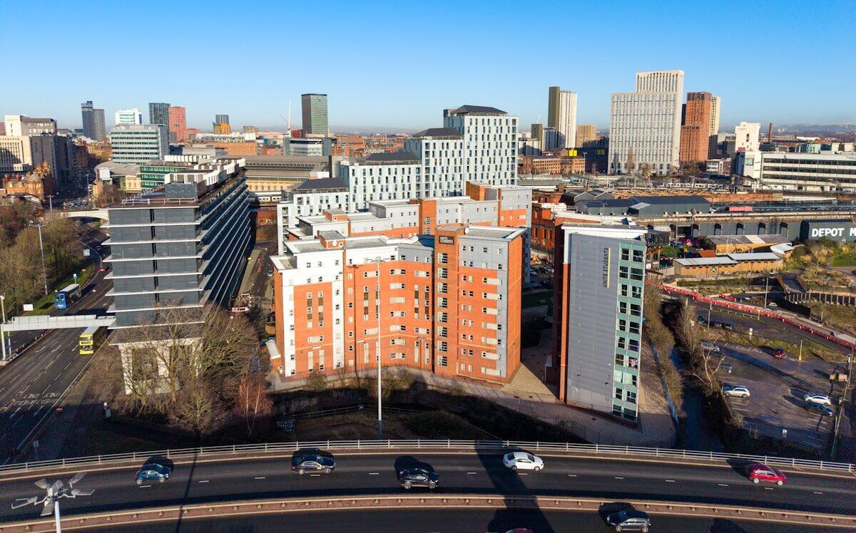 Multi-property rental portfolio financed under a single blanket mortgage