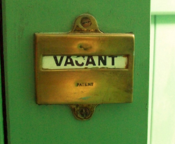 Vacant rental property without property management