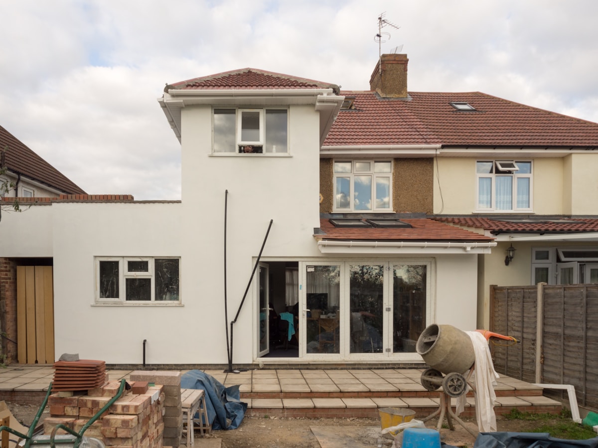 Duplex property generating two rental income streams for the investor