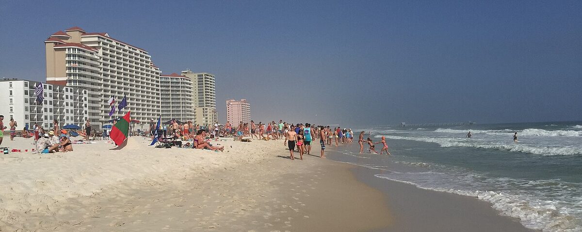 Gulf Shores beach on Alabama's Gulf Coast