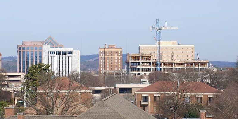 Huntsville, Alabama skyline