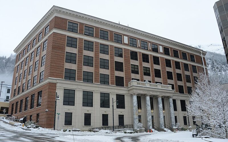 Alaska State Capitol building in Juneau