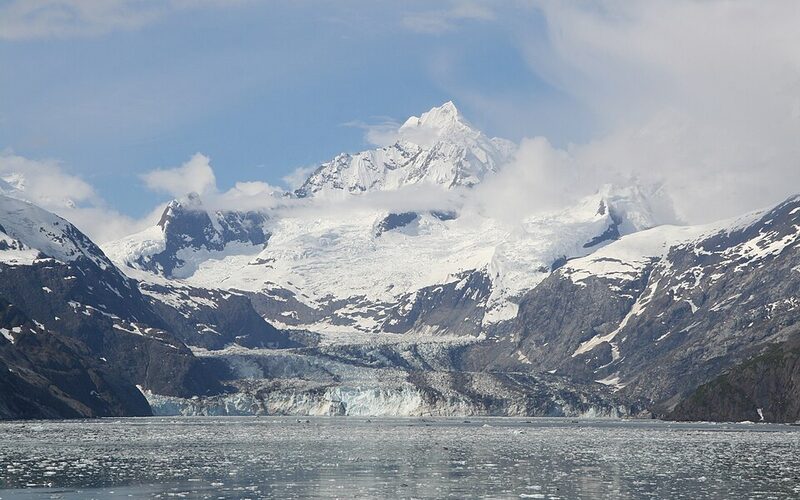 Glacier Bay National Park tidewater glaciers in Alaska