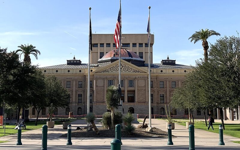 Arizona State Capitol building in Phoenix