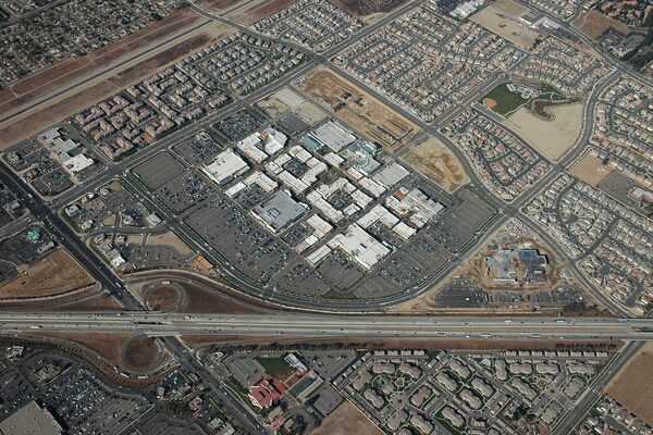 Rancho Cucamonga residential neighborhoods with San Gabriel Mountains backdrop