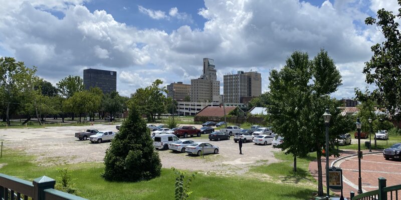 Augusta, Georgia downtown area near the Riverwalk