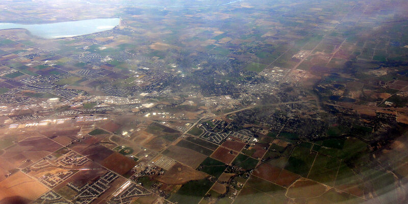 Caldwell, Idaho downtown and College of Idaho