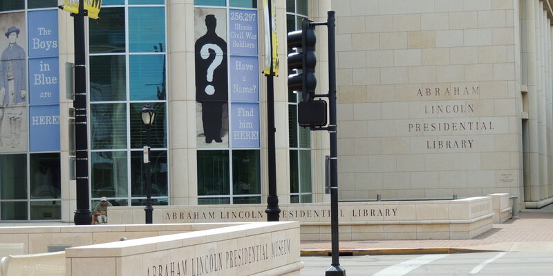Abraham Lincoln Presidential Library and Museum in Springfield Illinois