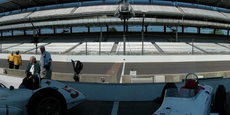 Indianapolis Motor Speedway race track and pagoda