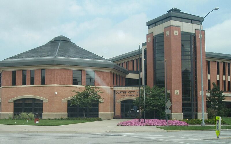 Olathe City Hall building in Olathe, Kansas