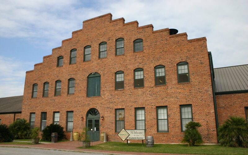 Tabasco pepper sauce factory and gardens on Avery Island, Louisiana