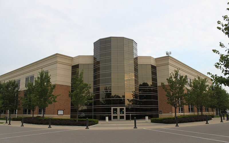 Canton Township Michigan suburban community with parks, retail centers, and residential neighborhoods