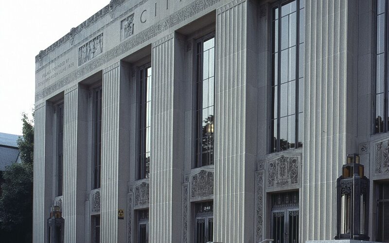 Art Deco-style municipal building in Kalamazoo, Michigan