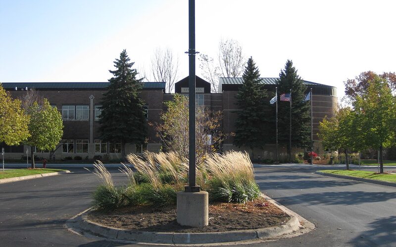 Woodbury Minnesota retail and residential area