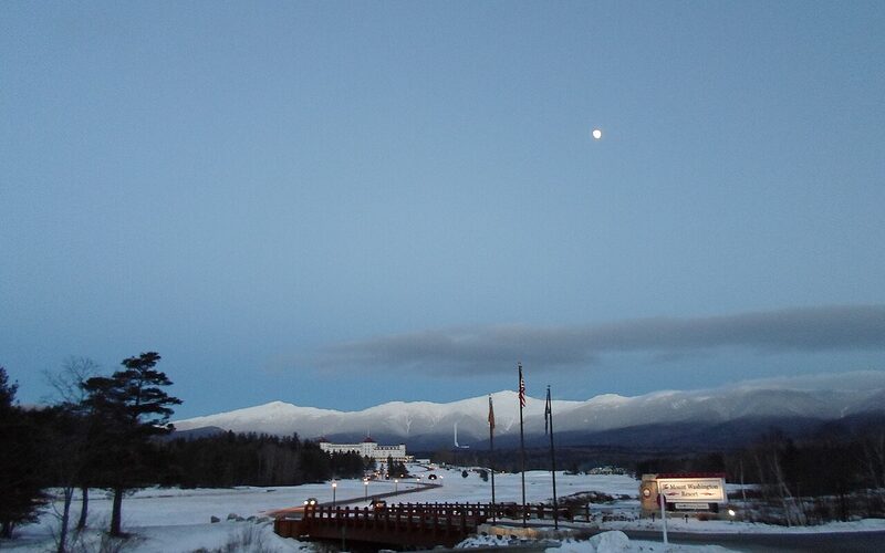 Mount Washington and the Presidential Range in New Hampshire's White Mountains
