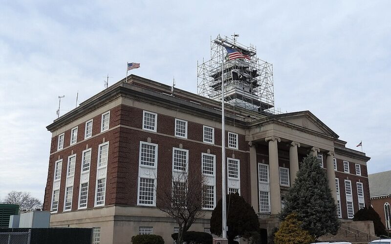 Elizabeth City Hall building in Elizabeth, New Jersey