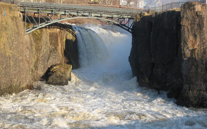 Great Falls of the Passaic River in Paterson, New Jersey