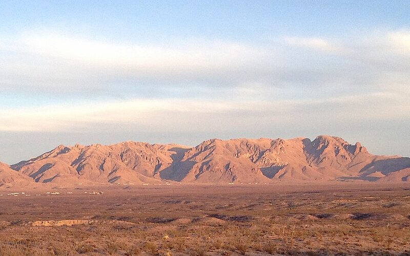 Las Cruces, New Mexico with Organ Mountains in the background