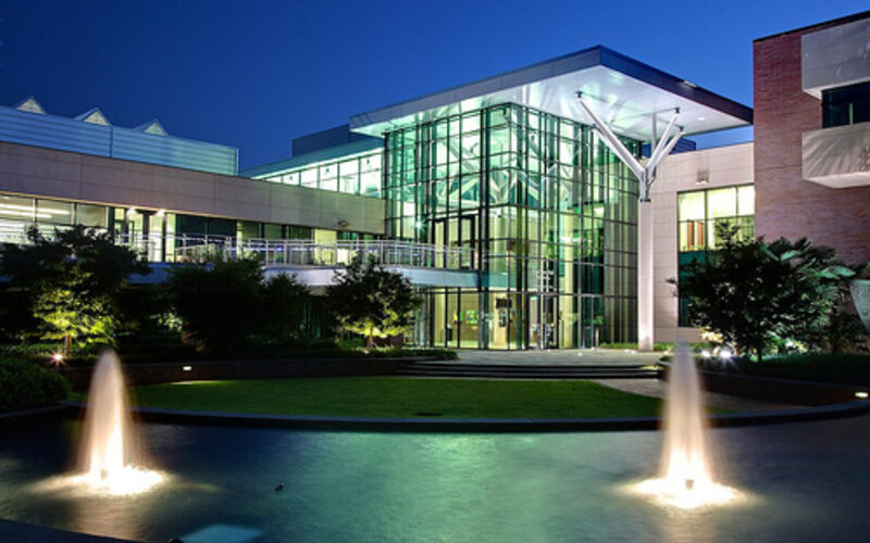 Cary, North Carolina tree-lined streets with modern suburban development and green spaces