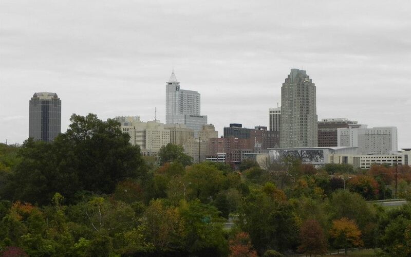 Raleigh, North Carolina downtown skyline