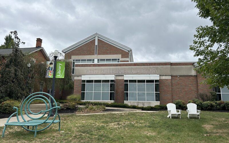 Westerville Ohio Uptown district and Otterbein University campus