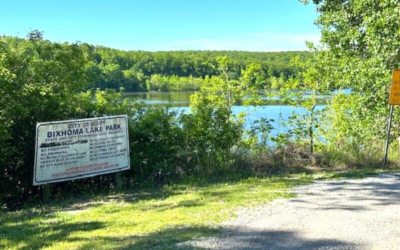 Bixby, Oklahoma residential neighborhood with green parks
