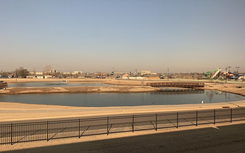 Moore, Oklahoma residential area with parks and community center