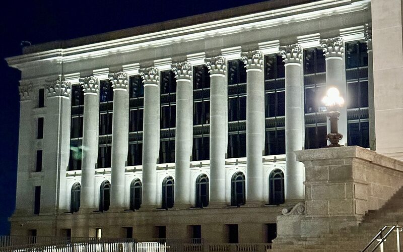 Oklahoma State Capitol building in Oklahoma City