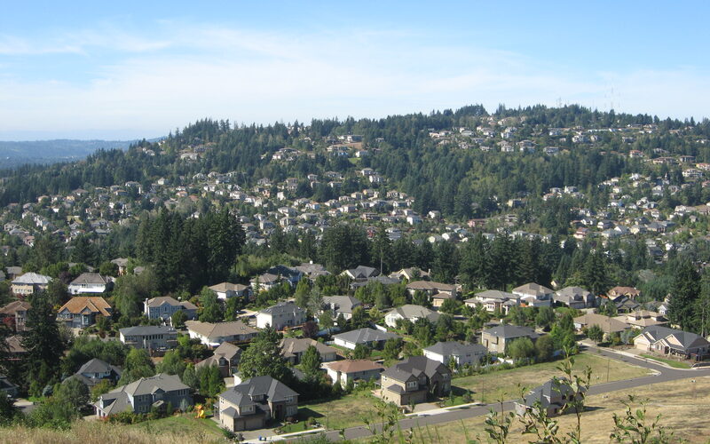 Happy Valley, Oregon residential neighborhoods and community parks