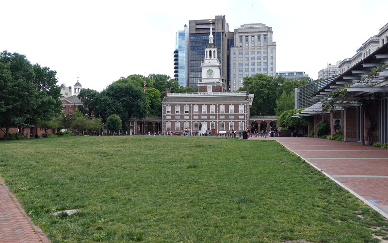 Independence Hall in Philadelphia, Pennsylvania where the Declaration of Independence was signed