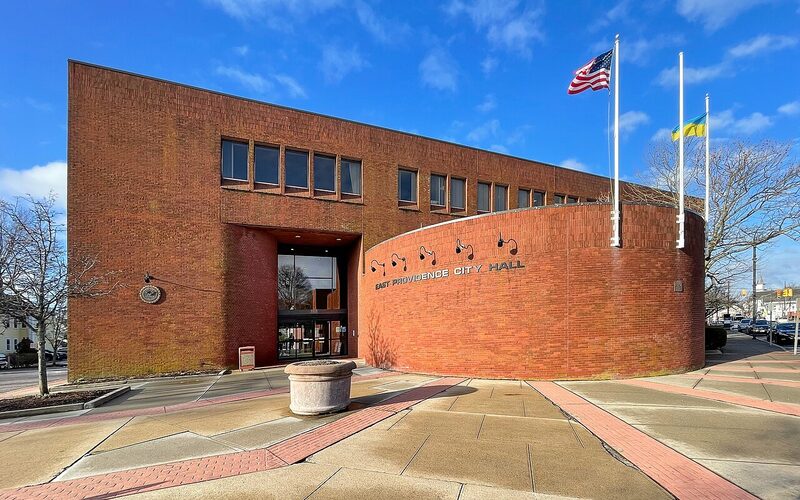 East Providence City Hall building in East Providence, Rhode Island