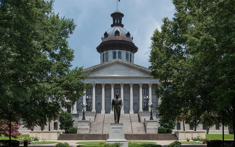 South Carolina State House building in Columbia