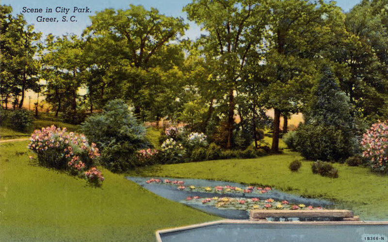 Greer downtown with revitalized Trade Street and new mixed-use buildings