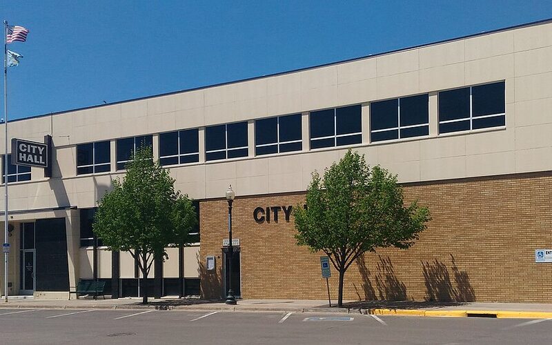Watertown City Hall in Watertown, South Dakota