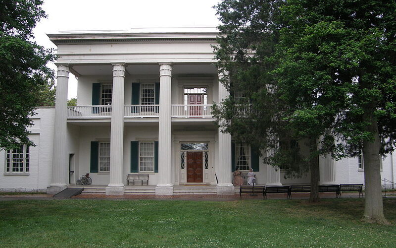 The Hermitage, President Andrew Jackson's historic plantation home near Nashville, Tennessee