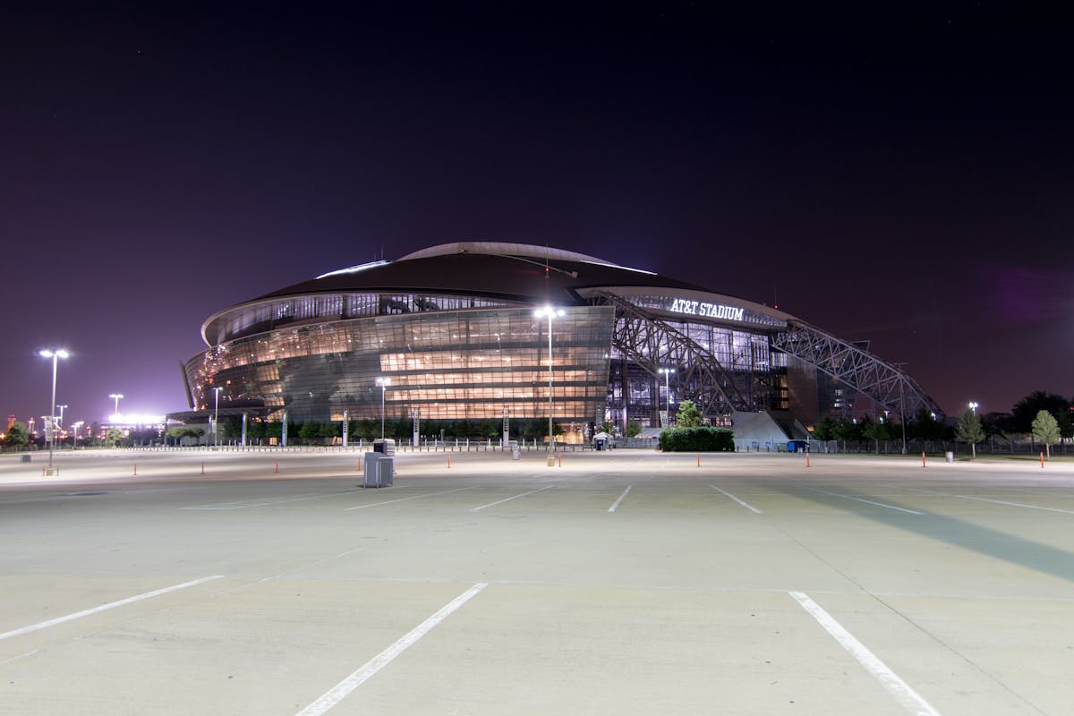 AT&T Stadium in Arlington, Texas, home of the Dallas Cowboys