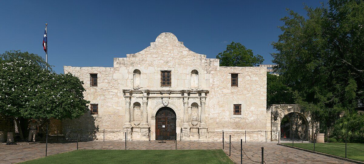 The Alamo in San Antonio, Texas — the most iconic landmark in Texas history