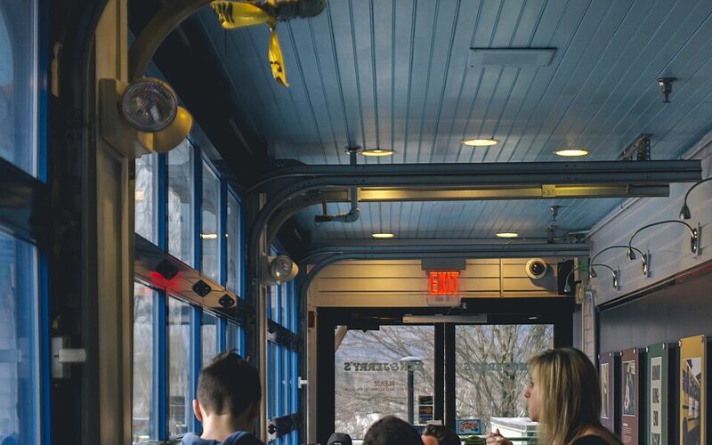 Ben and Jerry's ice cream factory tour in Waterbury, Vermont