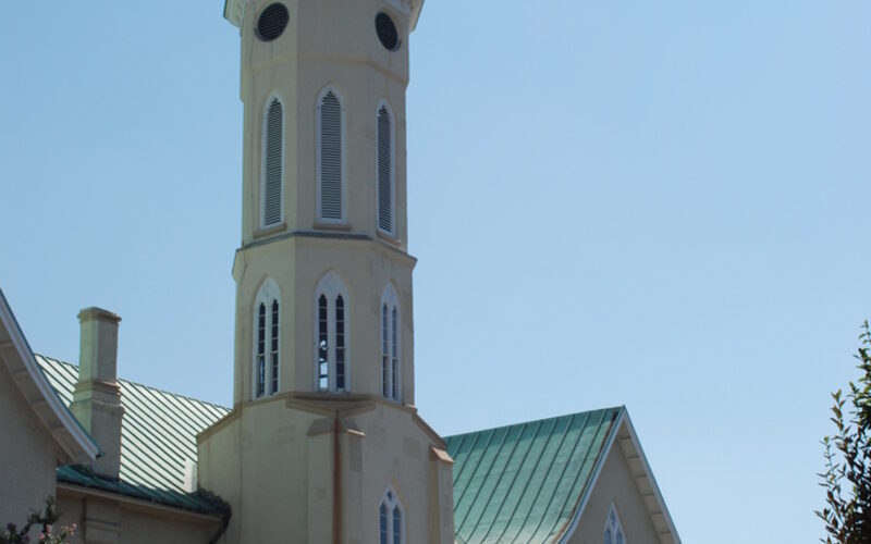Fredericksburg historic downtown along the Rappahannock River with colonial-era buildings