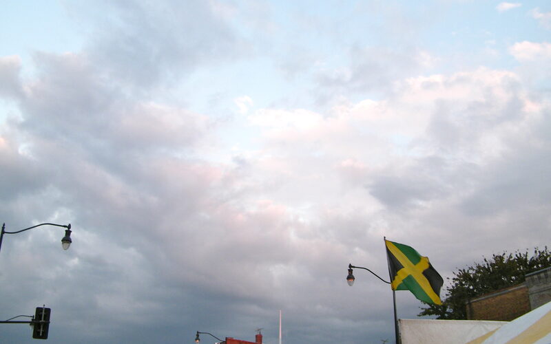 H Street Corridor with the DC Streetcar, restaurants, and renovated mixed-use buildings