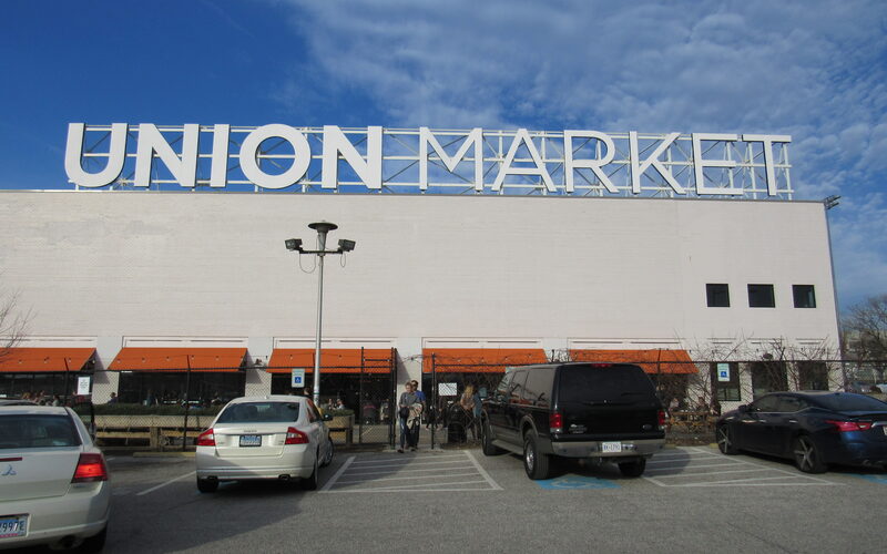 Union Market food hall in the NoMa neighborhood of Washington DC