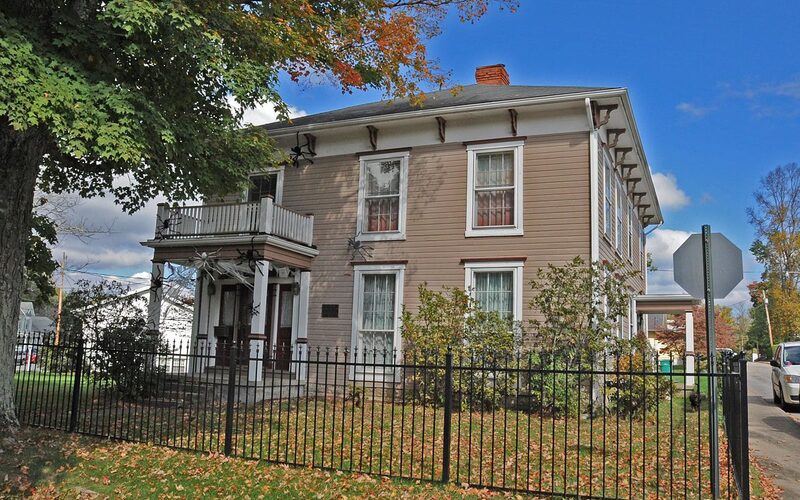 Bridgeport West Virginia commercial corridor along I-79 with modern retail development and surrounding hills